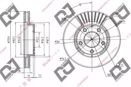 DJ PARTS BD2047